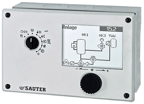 Heating and district heating controller, equitherm