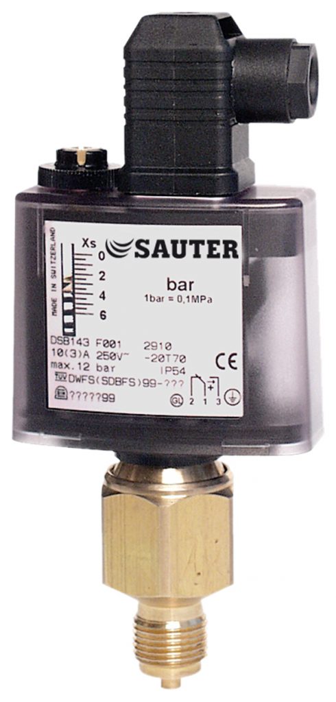Pressure monitors and pressure switches